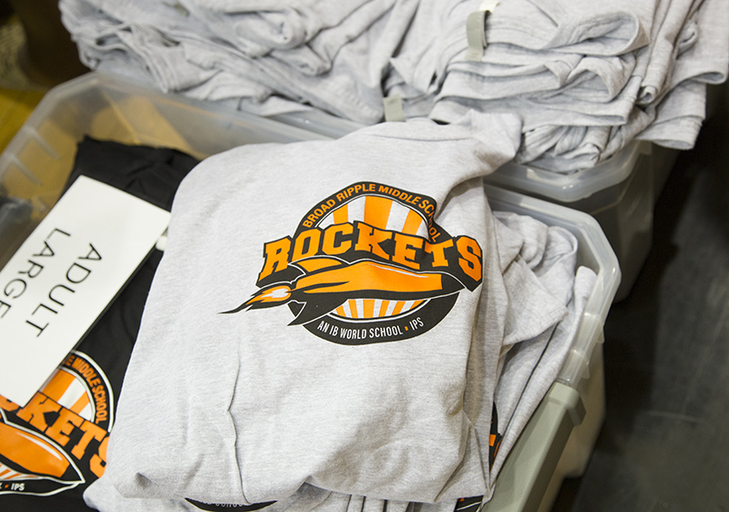 T-shirts for the students