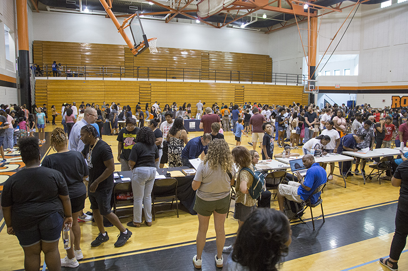 Random Rippling - BRMS opens for inaugural school year