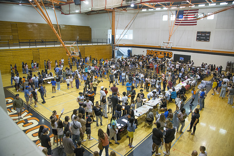 Random Rippling - BRMS opens for inaugural school year