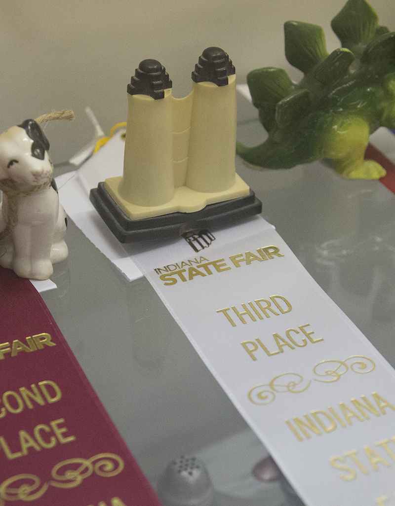 Nora's salt and pepper ribbon