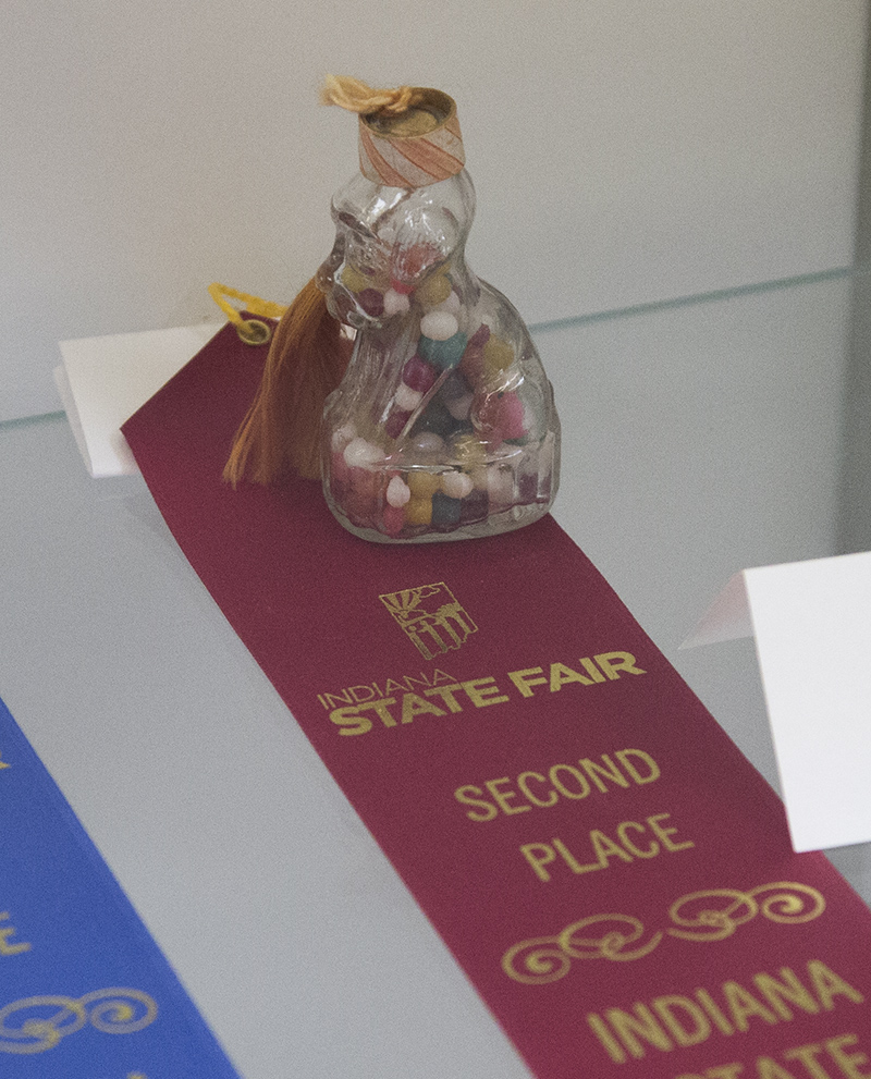 Nora's candy dispenser ribbon