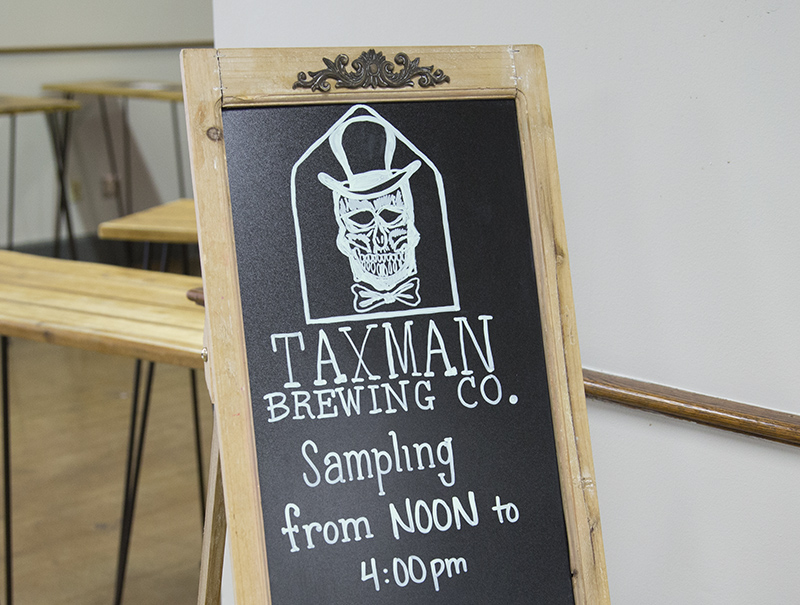 It was Taxman Brewing Co. today