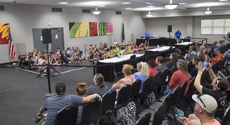 Indiana State Fair Youth Talent Contest in the Purdue Building