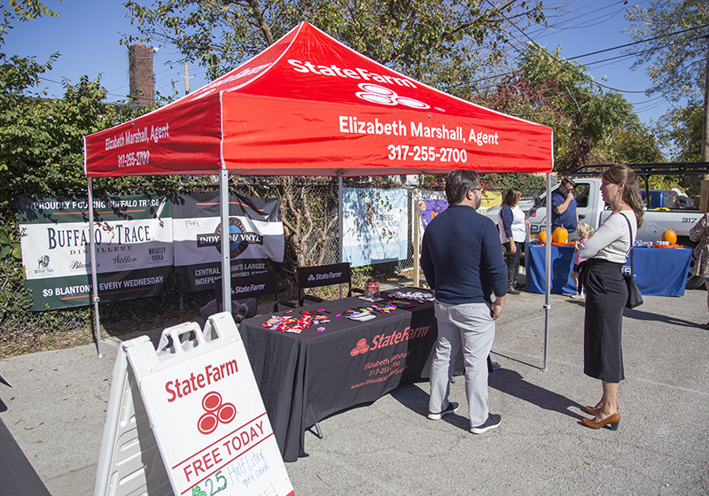 Broad Ripple State Farm booth