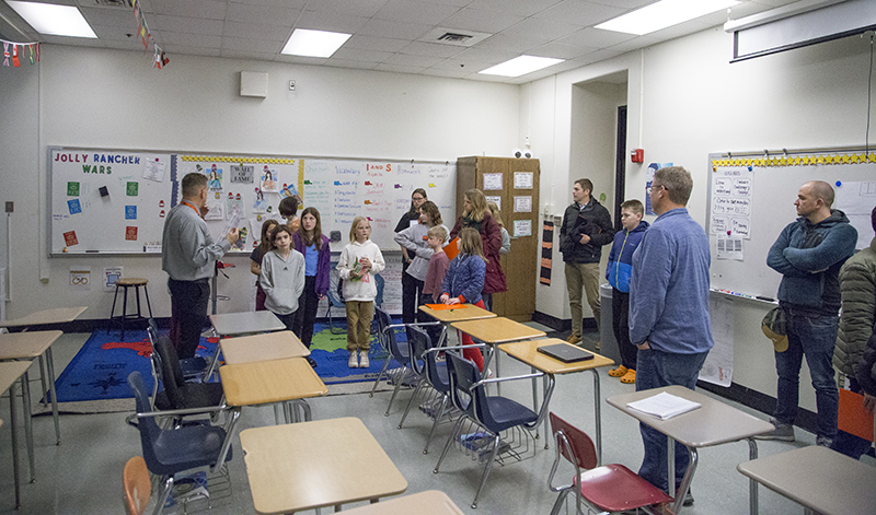 Math classroom