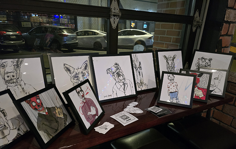 Random Rippling - Art Shows at the Alley Cat