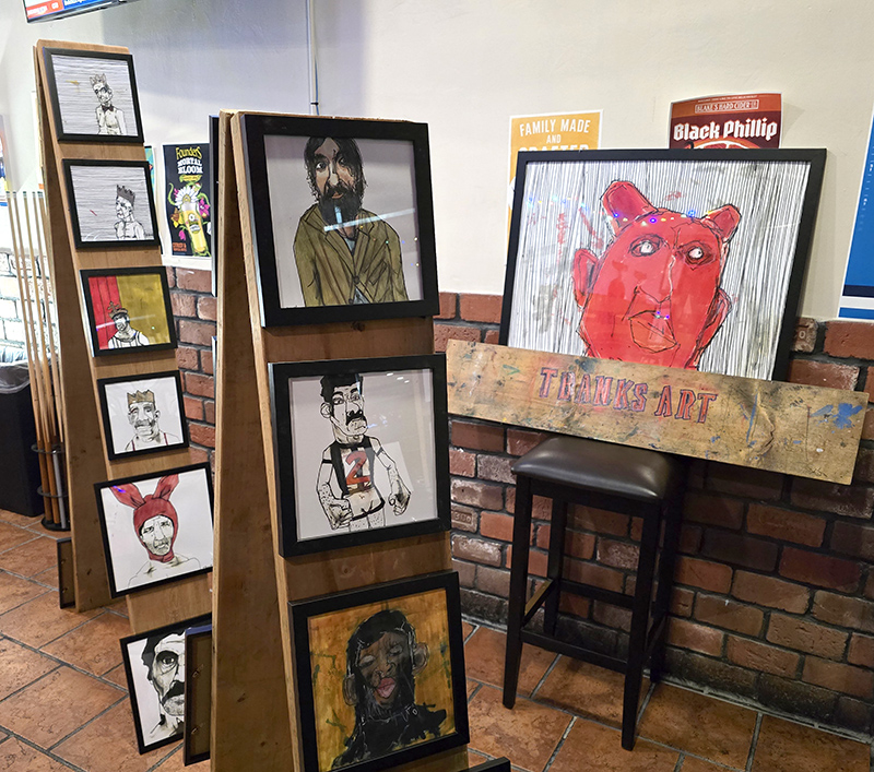 Random Rippling - Art Shows at the Alley Cat
