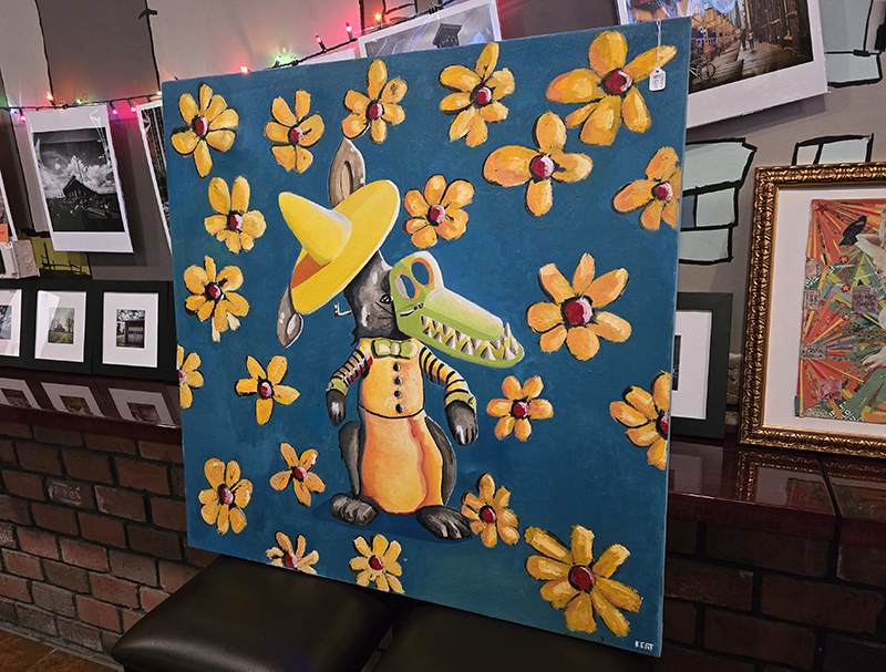 Random Rippling - Art Shows at the Alley Cat