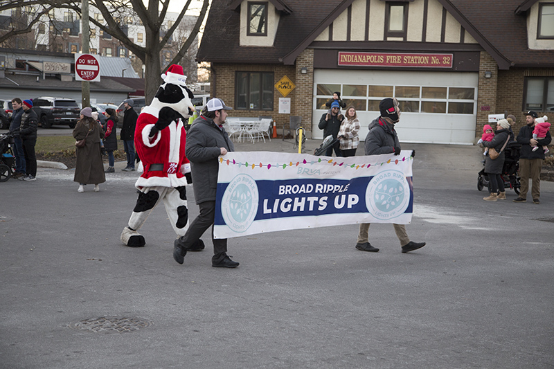The parade returned on Westfield Boulevard