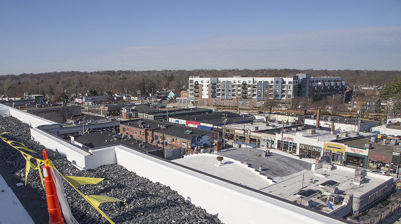 and to the northwest