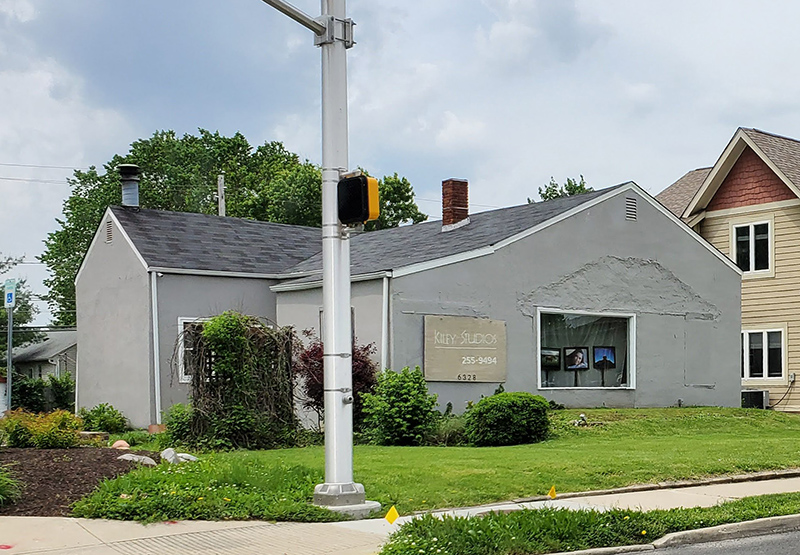 Here is how the house looked in 2019
