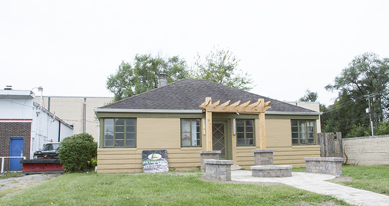 Here is the building in 2018