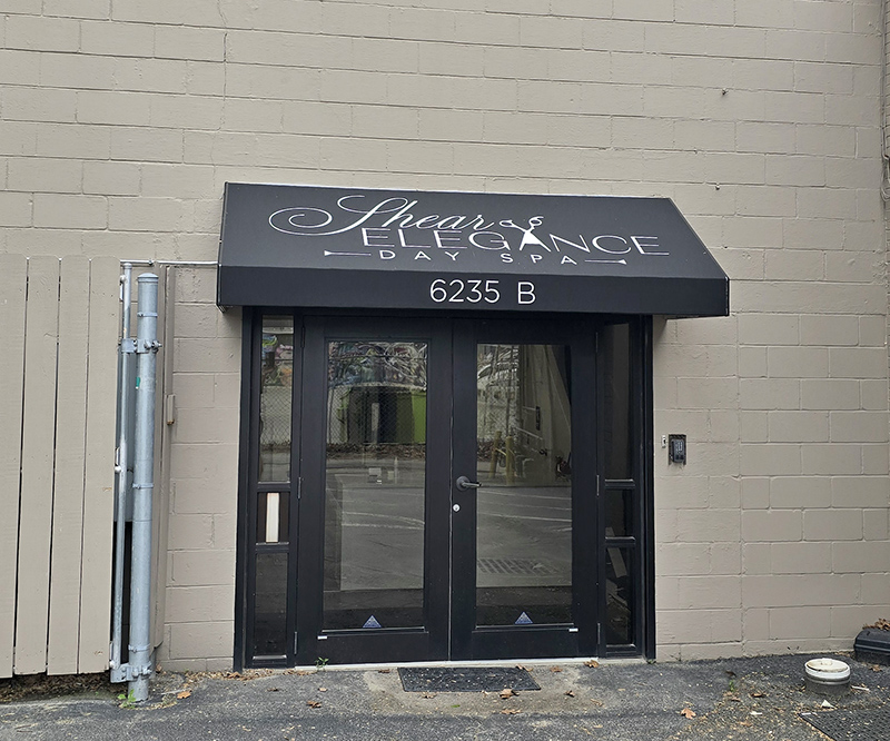 Random Rippling - Shear Elegance Day Spa Opens