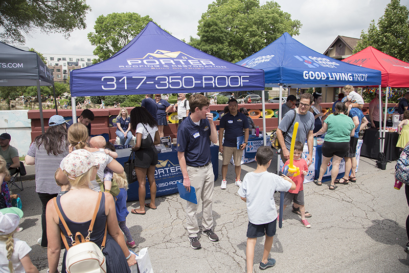 Random Rippling - Broad Ripple Duck Race