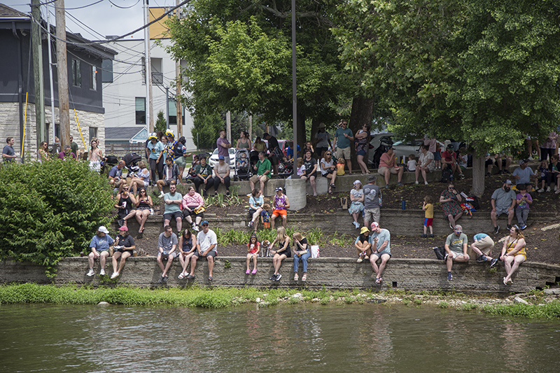 Random Rippling - Broad Ripple Duck Race