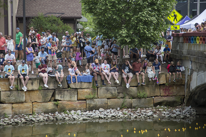 Random Rippling - Broad Ripple Duck Race