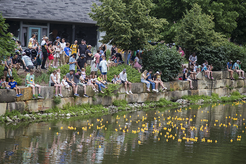 Random Rippling - Broad Ripple Duck Race