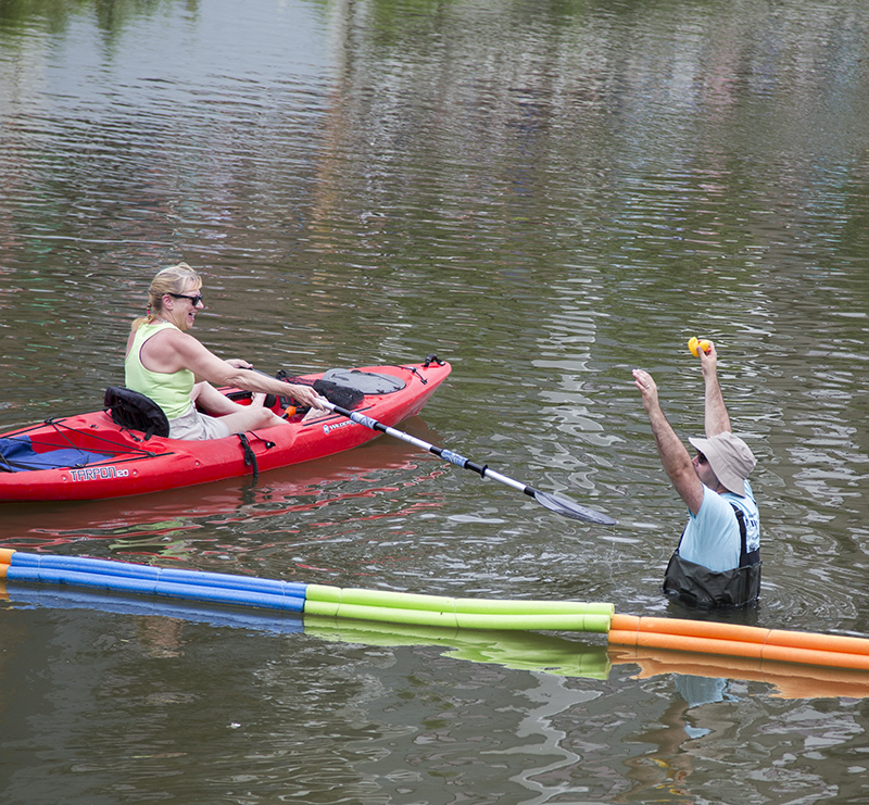 Random Rippling - Broad Ripple Duck Race