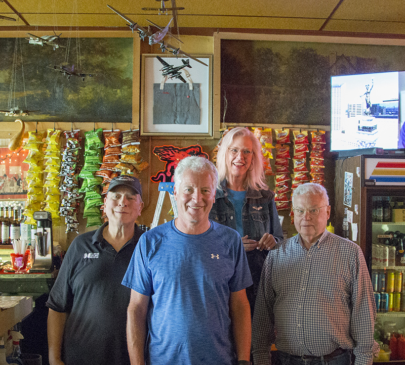 Bill Helbing, Doug Huber, Terry Carnes, Steve Reuter
