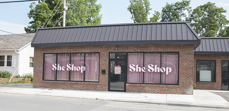 Random Rippling - She Shop Fitness Studio open