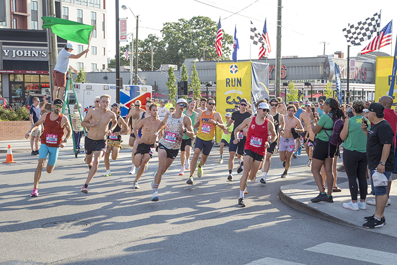 And they're off!