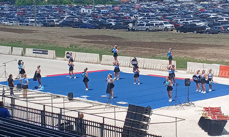 Cheerleading competition