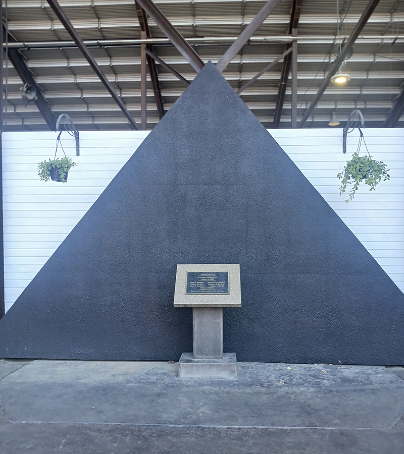Grandstand memorial