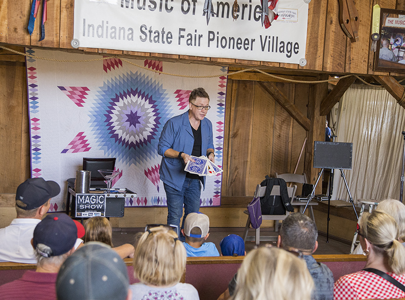 Pioneer Village magic show by Sean Scott