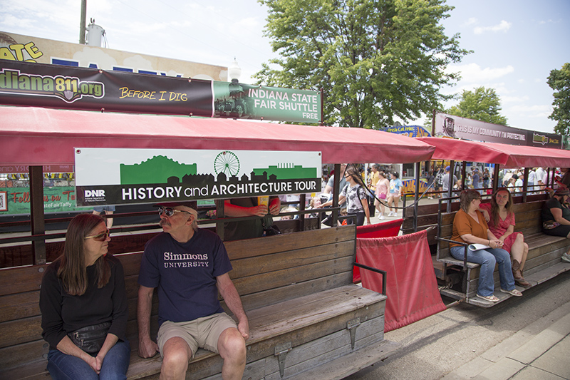The DNR State Fair Architecture Tour Tram