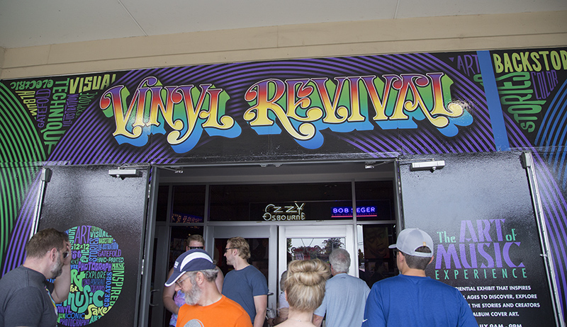 Vinyl Revival exhibit