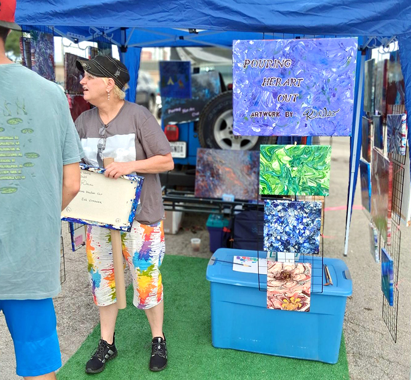 Frog's Random Rippling - Music and Art Fair at Pawn Shop Pub