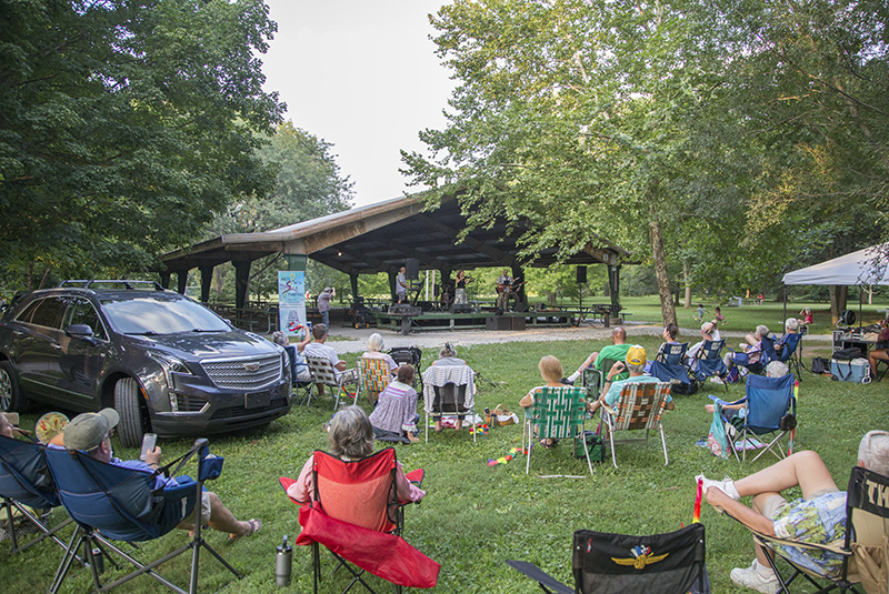 Random Rippling - Cathy Morris concert at BR Park