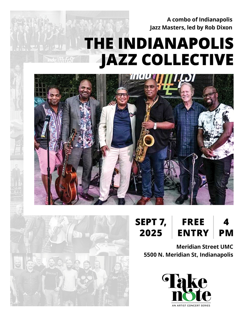 Take Note an Artist Concert Series at Meridian Street United Methodist Church