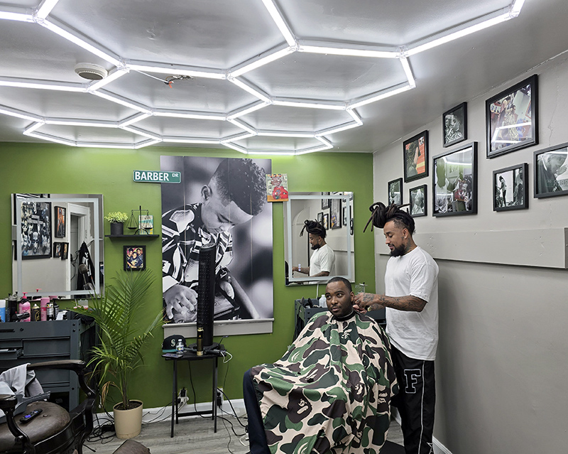 Random Rippling - Timeless Culture and Barber opens