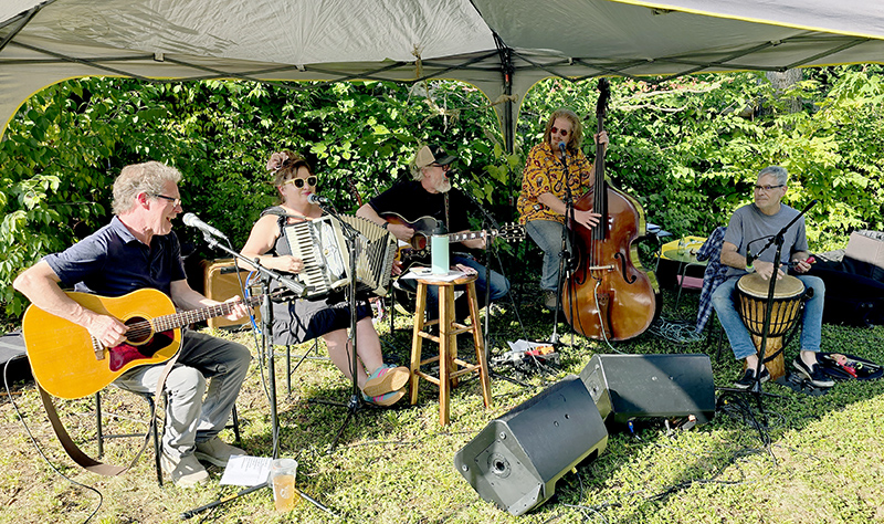 Middletown (L-R): Aaron Stroup, Stasia Demos Mills, Tad Armstrong, Dean Metcalf, and Gonzalo Dies.