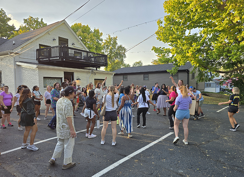 Dance Walking Indy at Create, 6511 Ferguson Street, for Third Thursdays