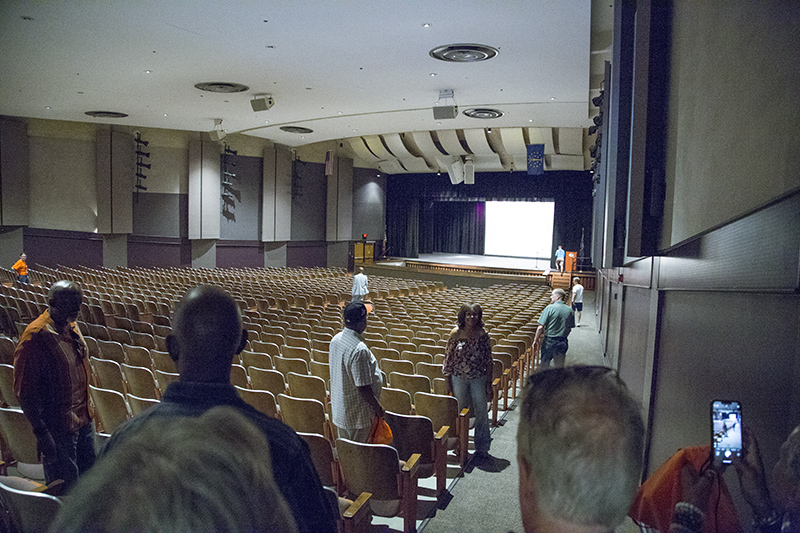 On to the main auditorium