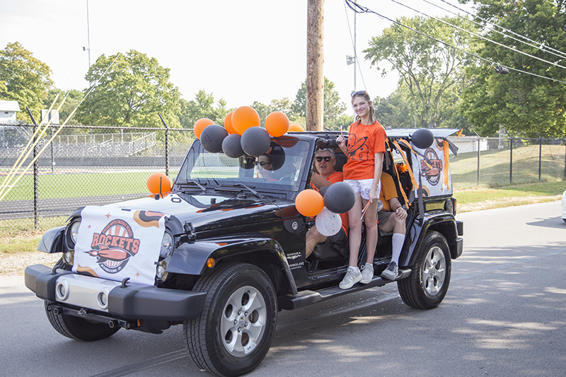 Principal Baugh driving for BRMS