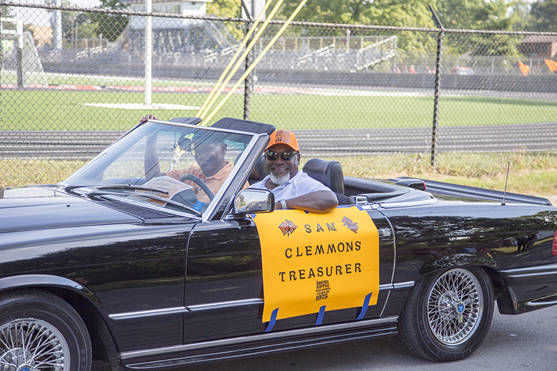 Sam Clemmons, treasurer, Class of 1975 (passenger)