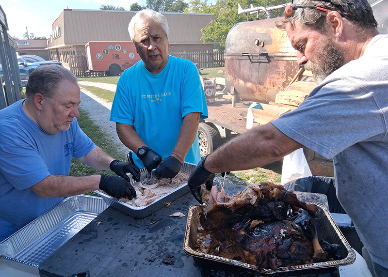 Frog's Random Rippling - Hog Roast at Kennington Post