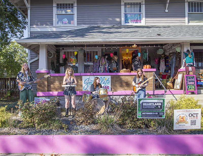 Music at Satellite Vintage, 824 Westfield Boulevard [G3 on <a href=
