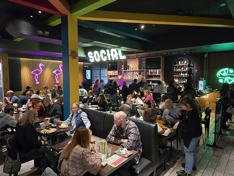 Random Rippling - Social Cantina opens