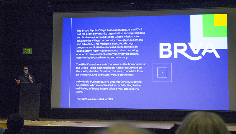 BRVA president Matt Hornyak opening the meeting