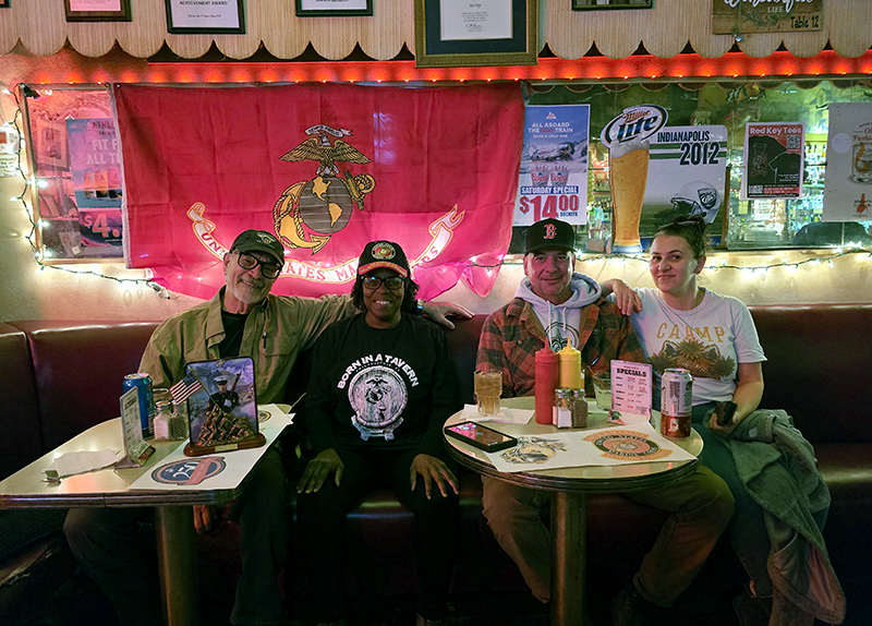 Random Rippling - Marines Birthday at Red Key Tavern