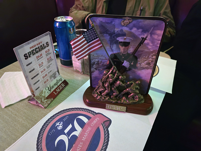 Random Rippling - Marines Birthday at Red Key Tavern