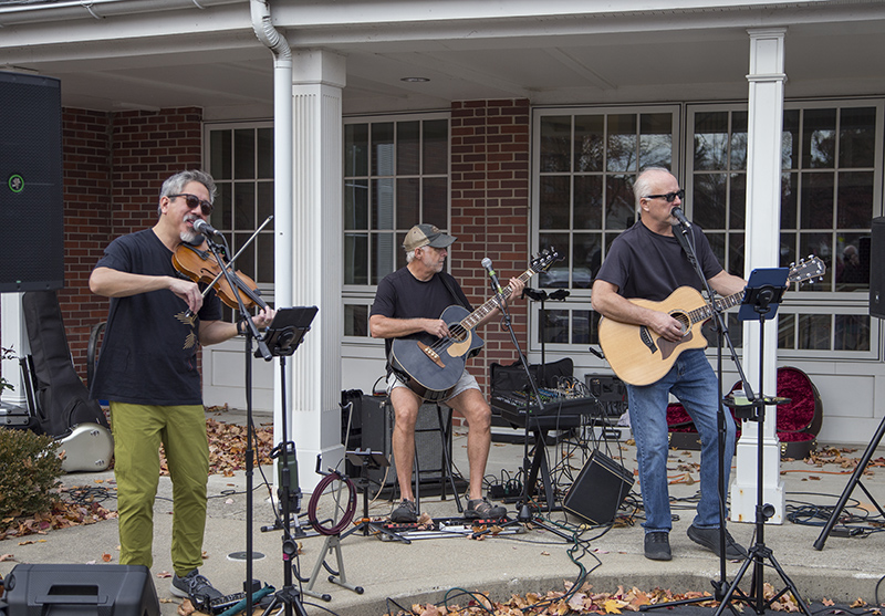 The Porch Men performed at the fest