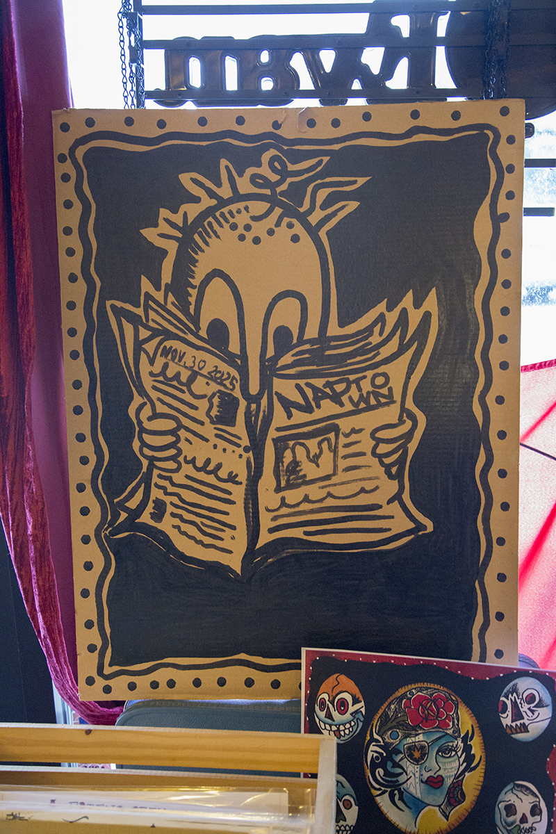 Random Rippling - Art Mart at the Cat