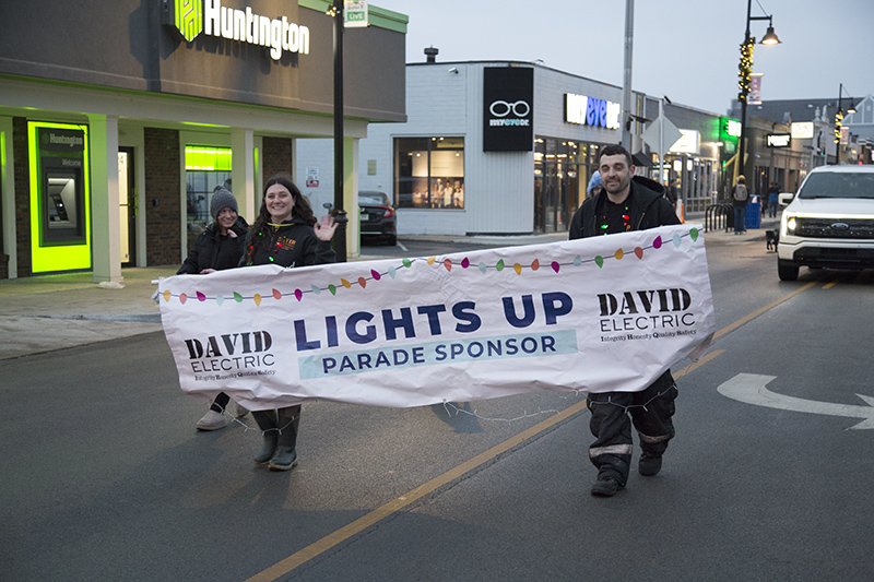 The parade started on Broad Ripple Avenue