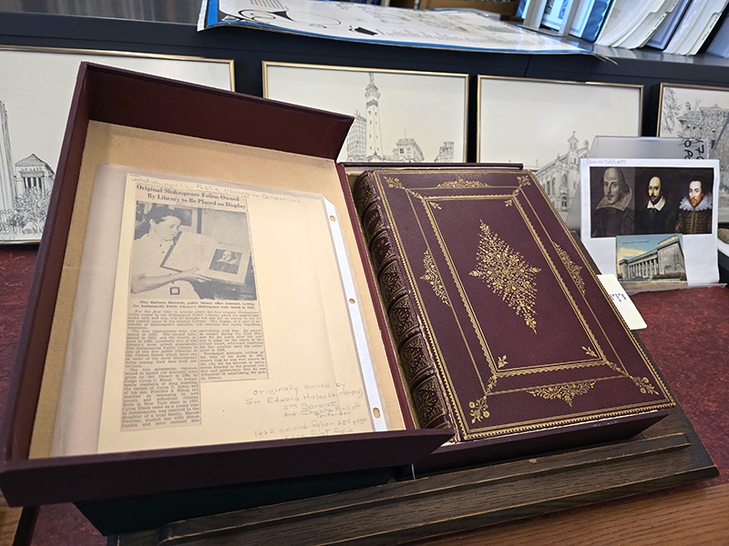 Shakespeare folio from 1632