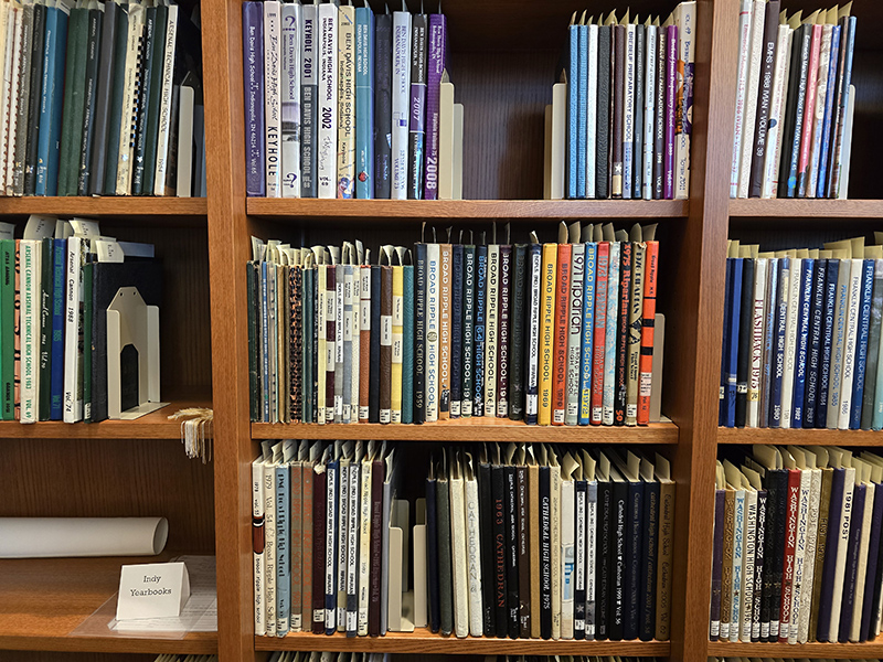 Indianapolis high school yearbooks